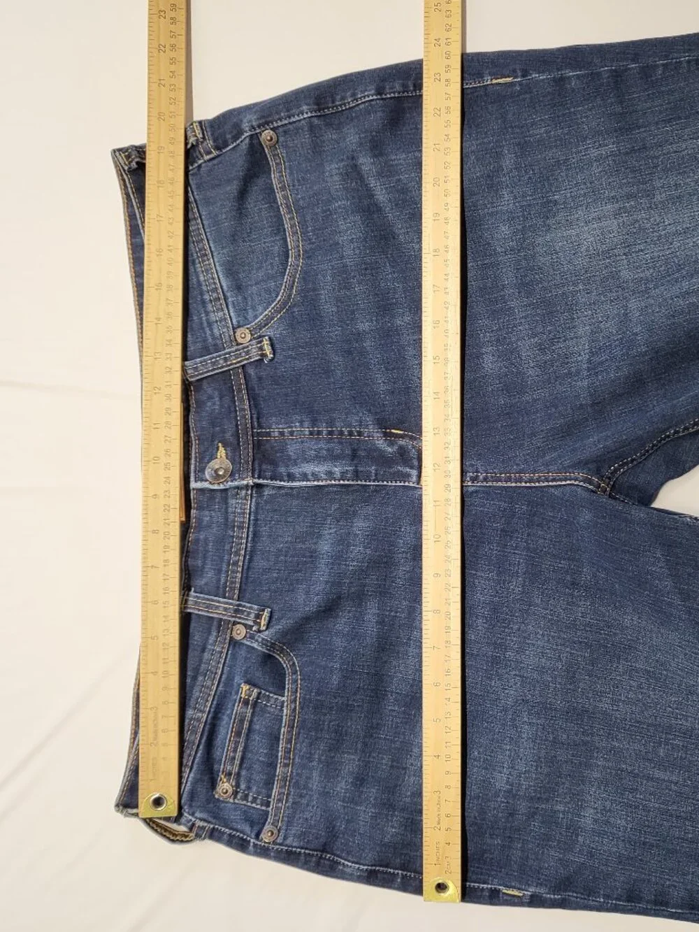 Seven7 Jeans Mens 38 X 32 Slim Straight Fit Premium Denim Pants Blue